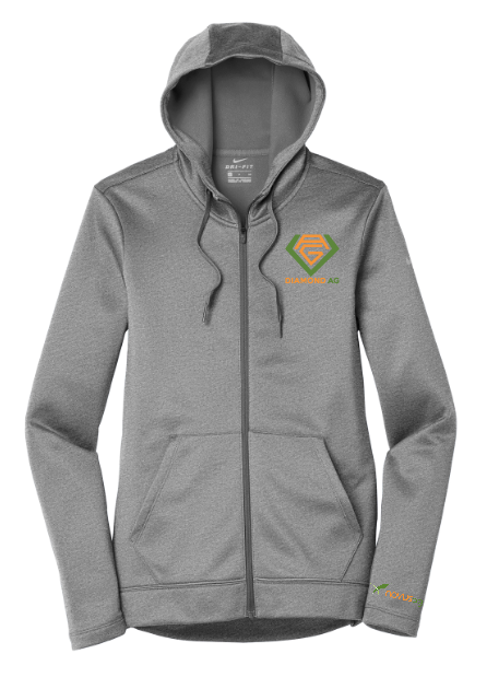 Nike Ladies Therma-FIT Full-Zip Fleece Hoodie NKAH6264