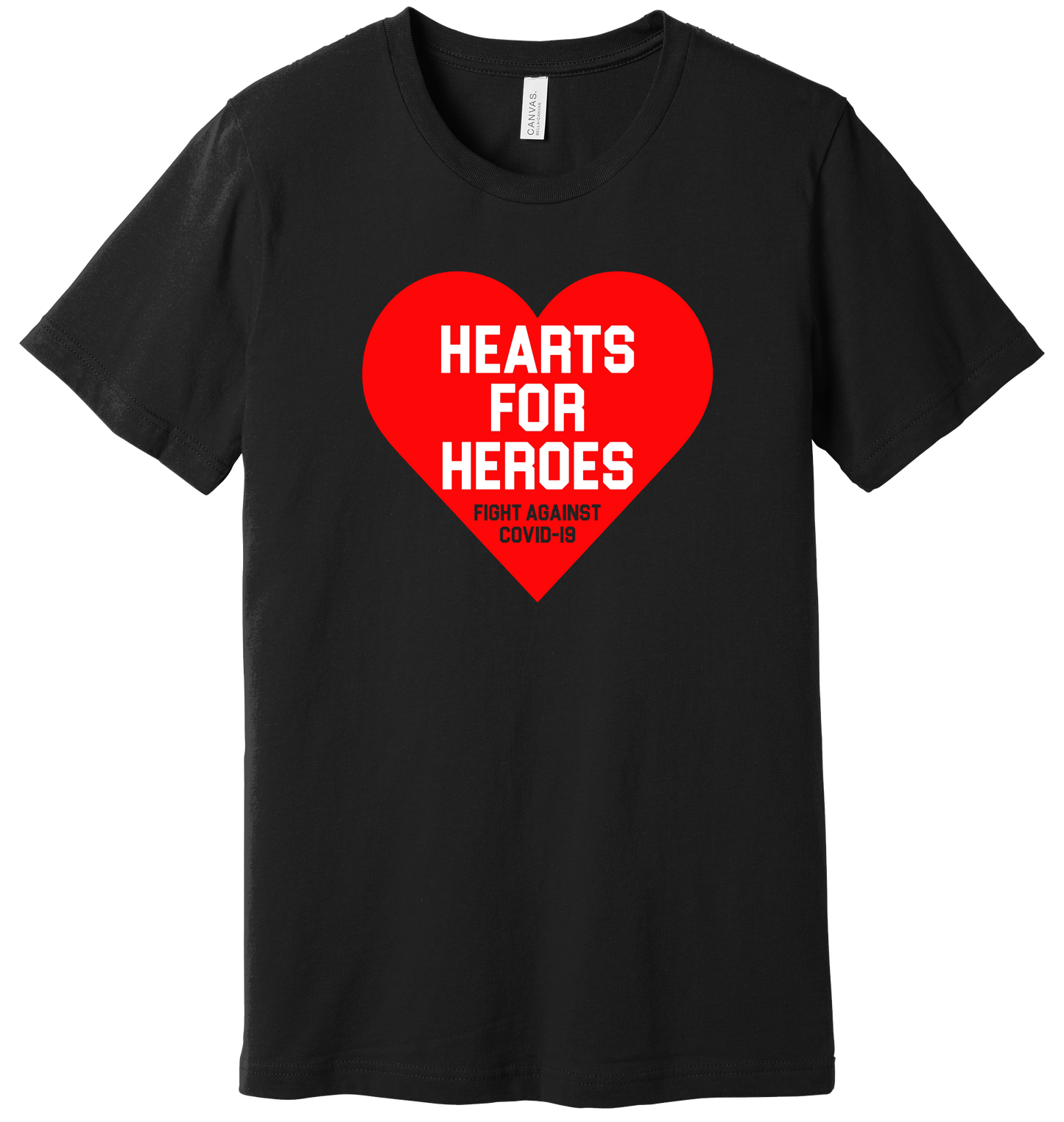 Hearts for Heroes T-shirt