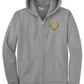 Port & Company® Tall Essential Fleece Full-Zip Hooded Sweatshirt PC90ZHT